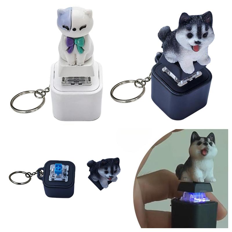 Training Clicker Dog - Alat Pelatihan Hewan Peliharaan Penghilang Stres,