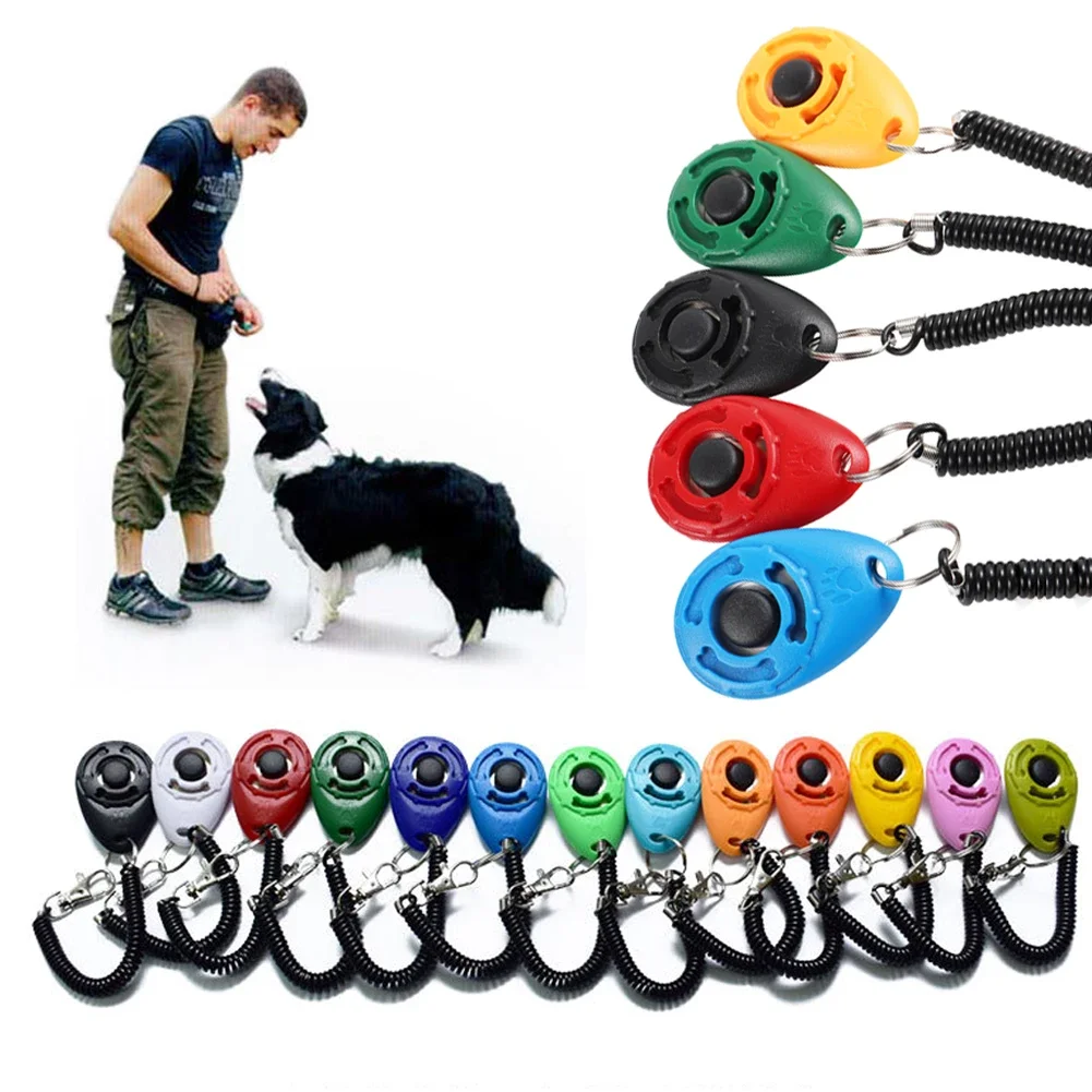 Training Clicker Dog - 2 in 1 Alat Latih Anjing