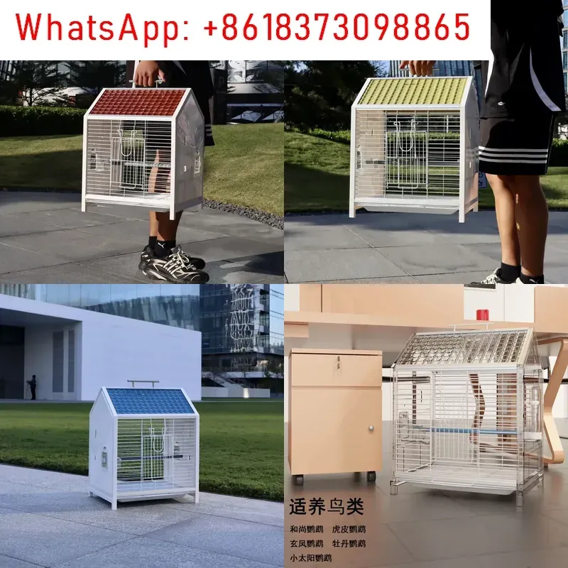 Bird Cage Parrot - 1pcs Kandang Burung Horizontal Anti Cipratan