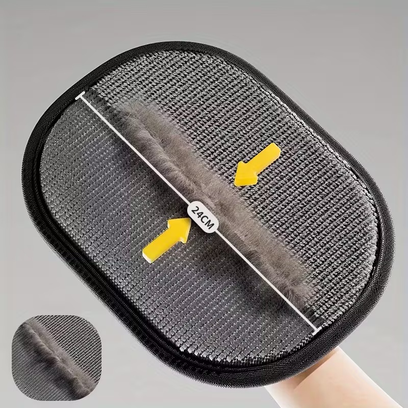 Pet Grooming Glove - Sikat Penghilang Bulu Hewan Peliharaan Dua
