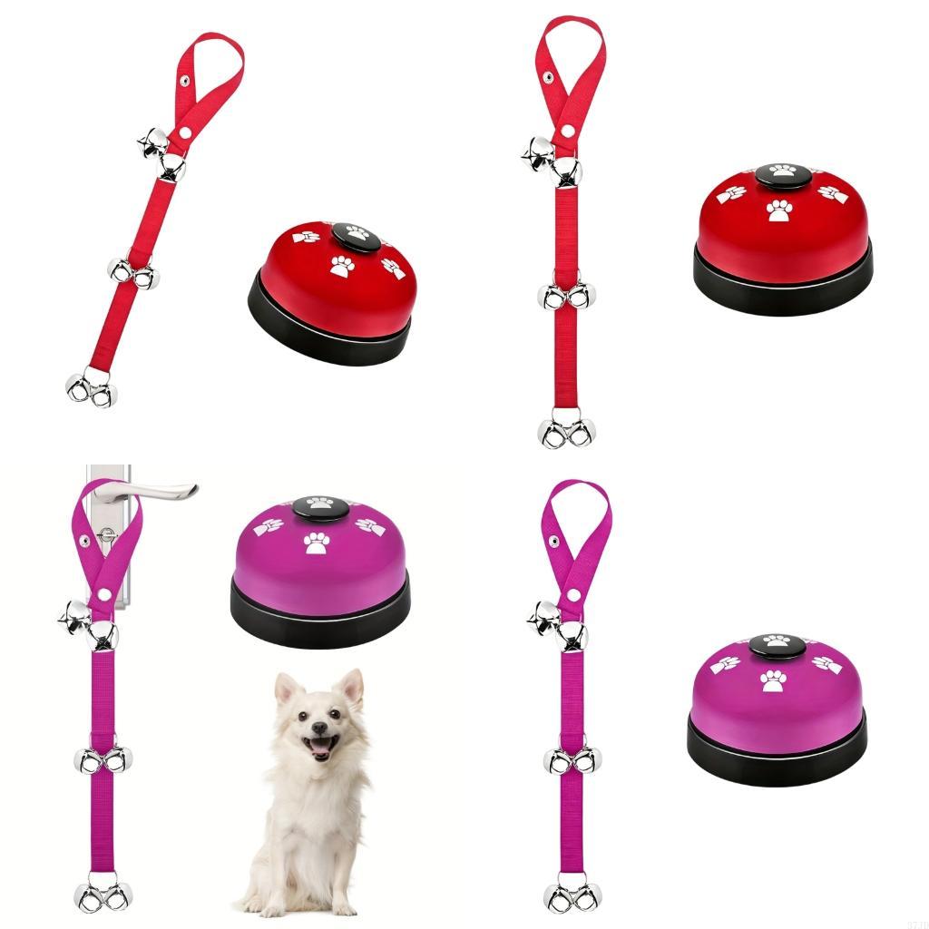 Training Clicker Dog - 2 Buah Bel Pintu Hewan Peliharaan