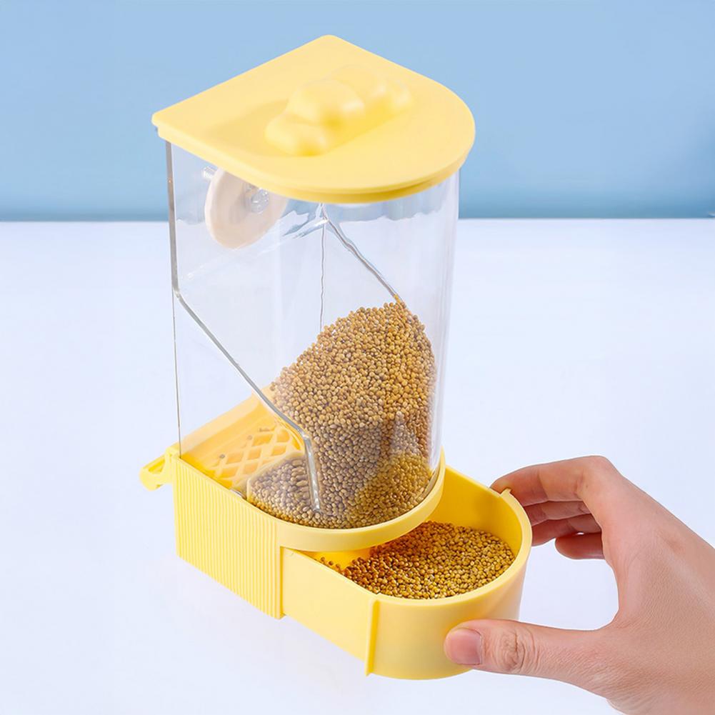 Bird Cage Parrot - Aksesoris Kandang Burung Anti-Cipratan, Dispenser Makanan