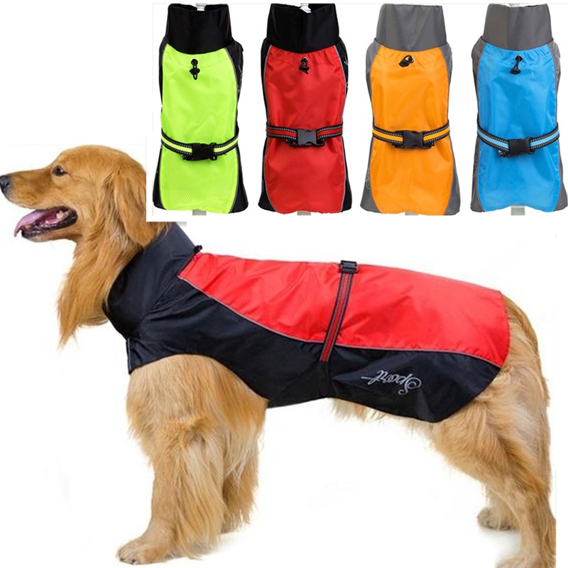 Dog Raincoat - Jas Hujan Anjing Peliharaan Anti Air