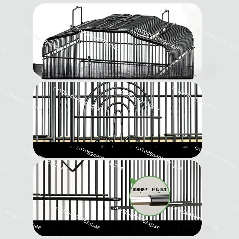 Bird Cage Parrot - Kandang Burung, Tempat Makan Burung, Sarang
