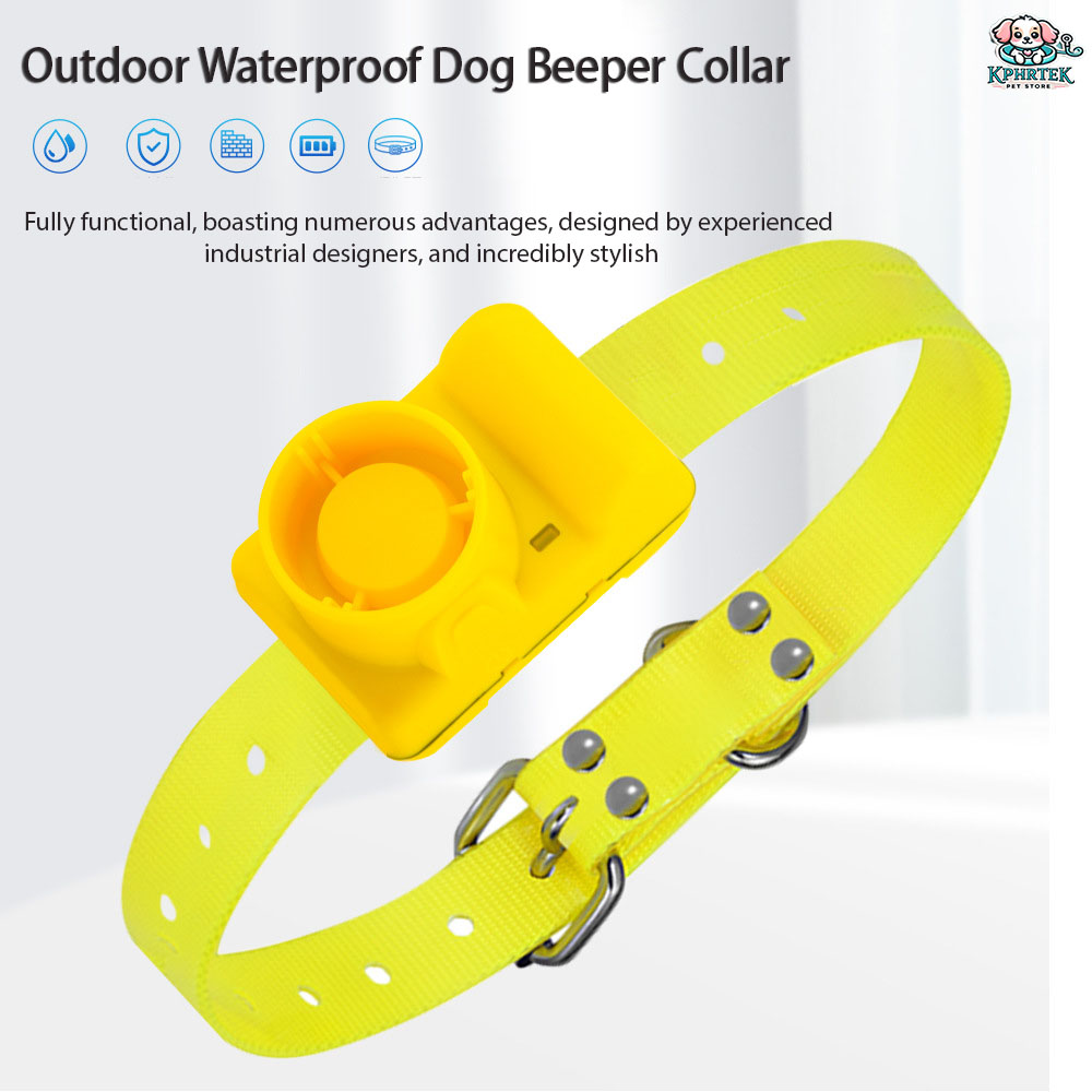 Training Clicker Dog - Kerah anjing tahan air luar ruangan