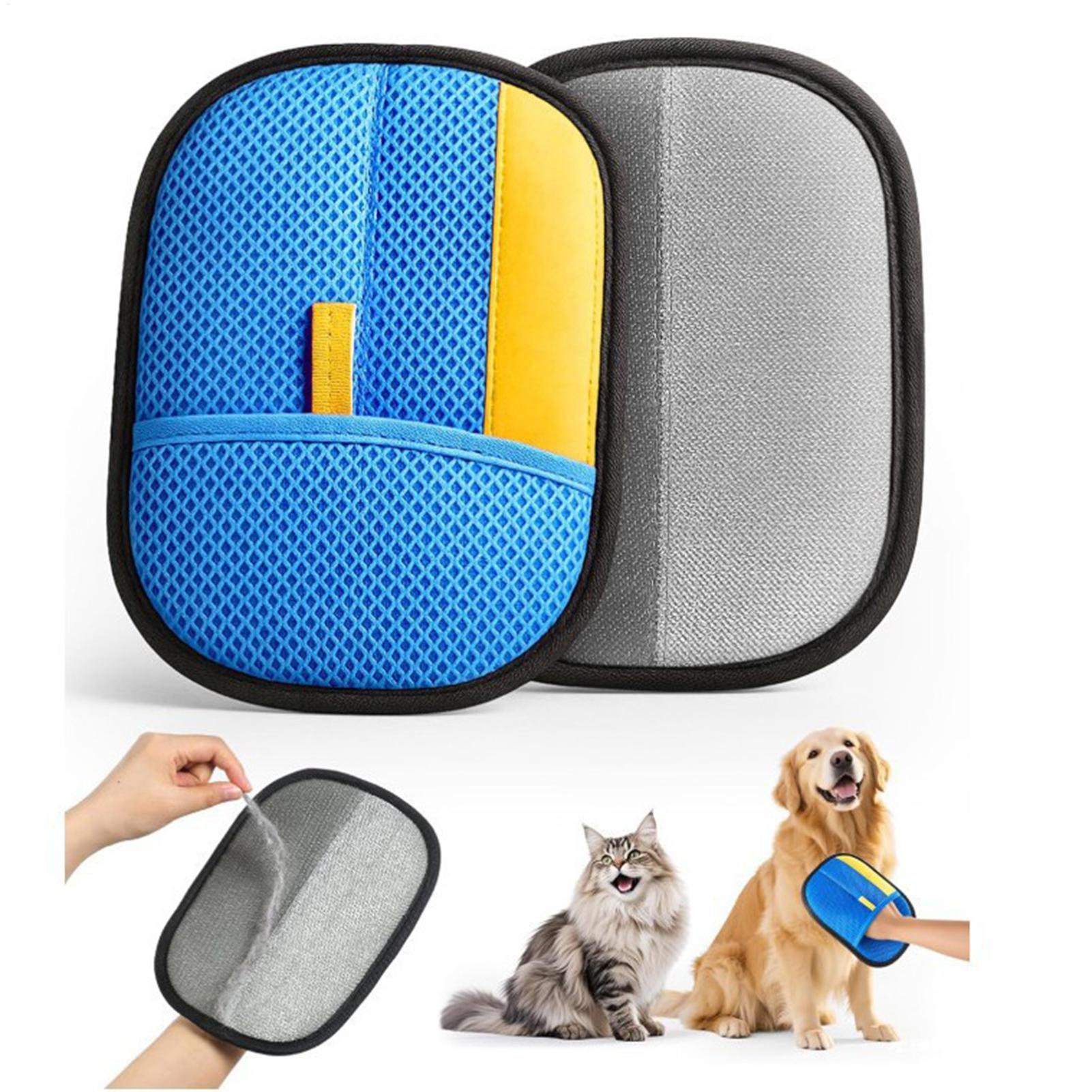 Pet Grooming Glove - Sarung Tangan Penghilang Bulu Hewan Peliharaan
