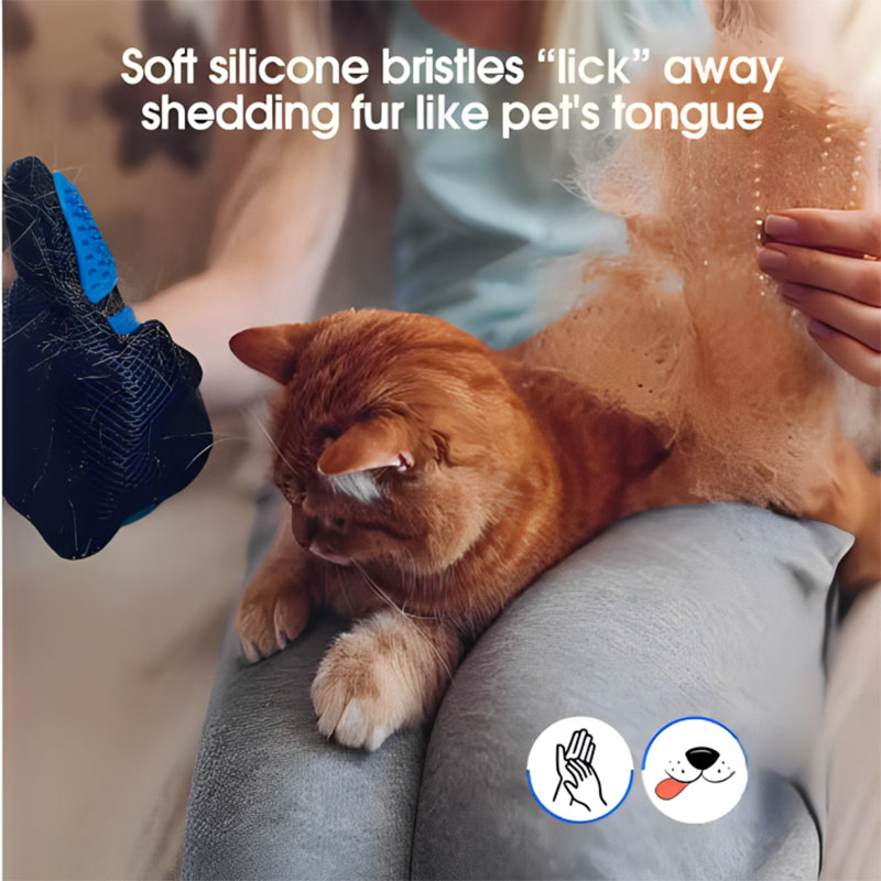Sarung Tangan Sisir Bulu Hewan - Pet Grooming Glove ulasan dan harga