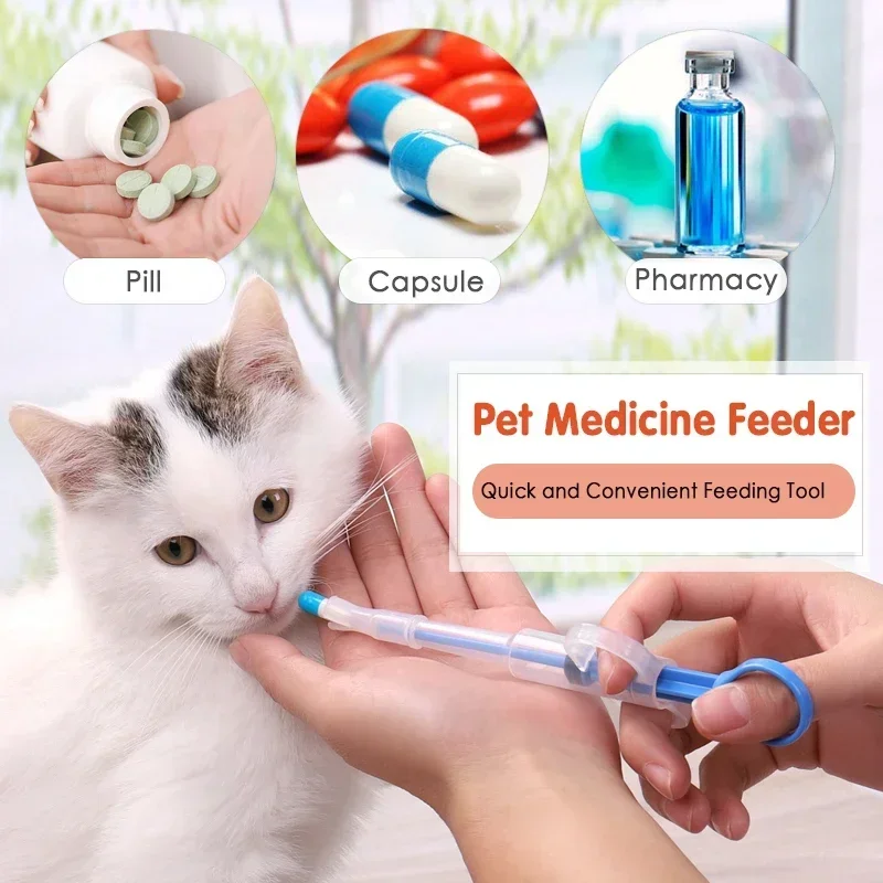 1 Set Alat Pemberi Obat Hewan  - Pet Supplies Application ulasan dan harga