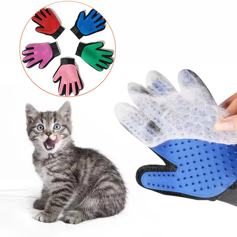 Sarung Tangan Hewan Peliharaan - Pet Grooming Glove ulasan dan harga