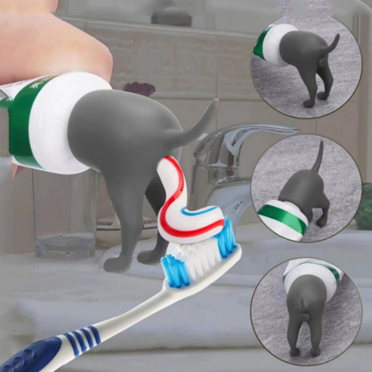 Penutup Dispenser pasta gigi k - Poop Bag Dispenser ulasan dan harga