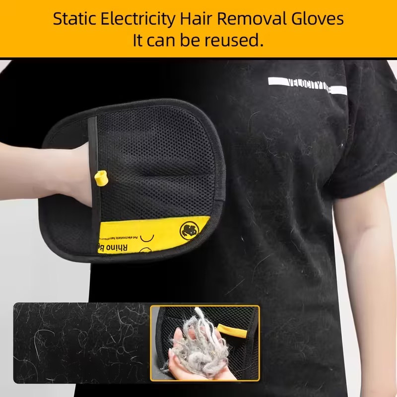 Sikat Penghilang Bulu Hewan Pe - Pet Grooming Glove ulasan dan harga