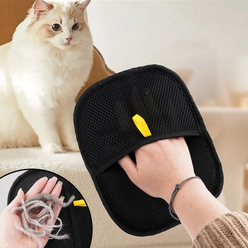 Alat Penghilang Bulu Hewan Pel - Pet Grooming Glove ulasan dan harga
