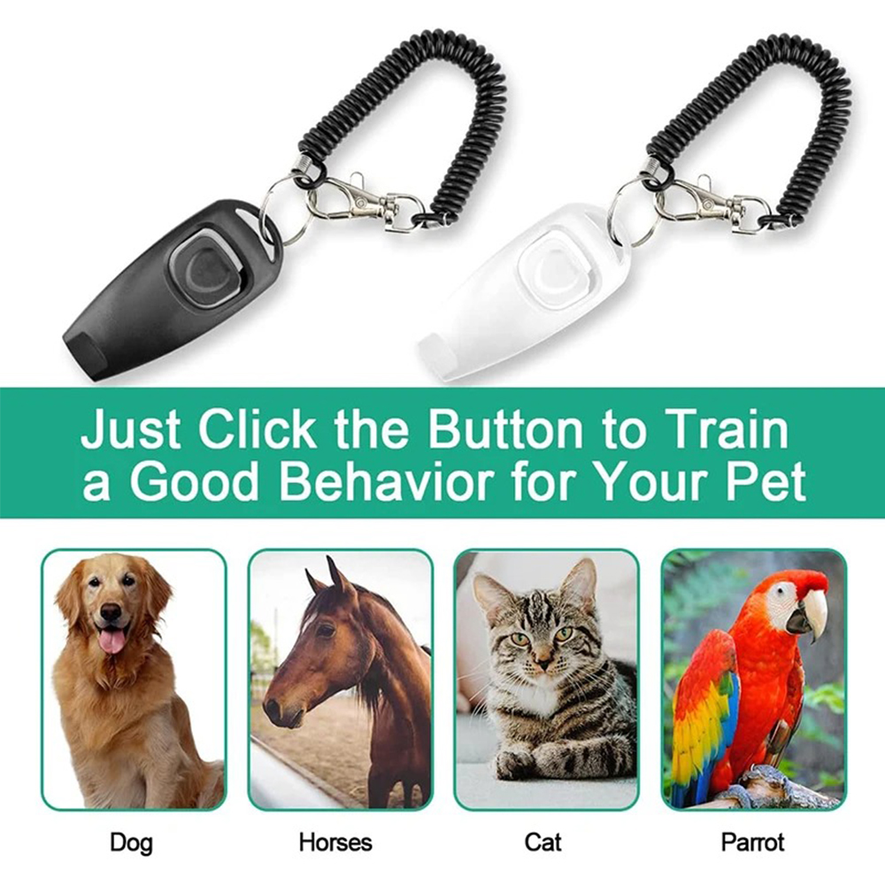 2 in 1 Alat Pelatih Anjing, Pe - Training Clicker Dog ulasan dan harga