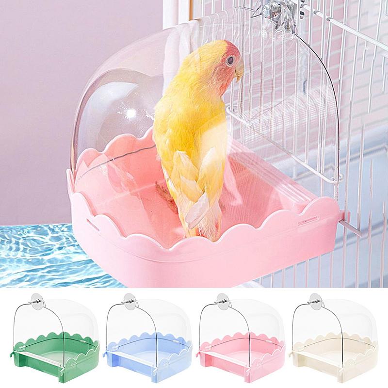 Cockatiel mangkuk mandi burung - Bird Cage Parrot ulasan dan harga
