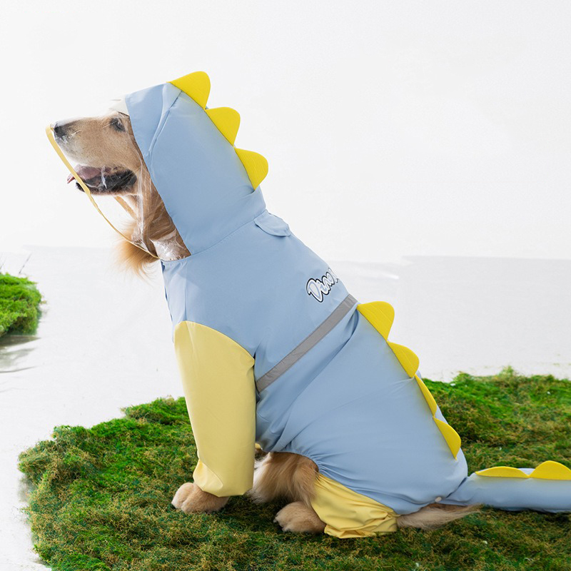 Jas Hujan Dinosaurus Anjing Be - Dog Raincoat ulasan dan harga