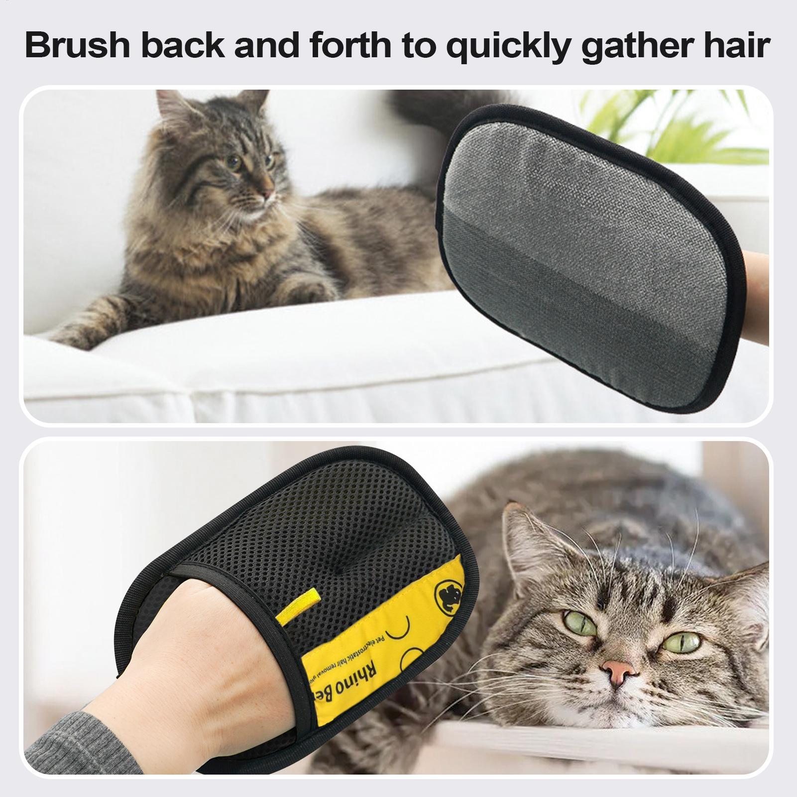 1 Pasang Sarung Tangan Penghil - Pet Grooming Glove ulasan dan harga