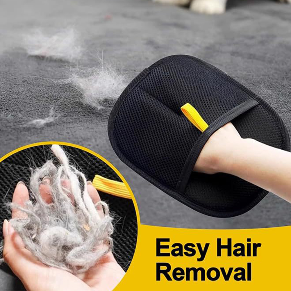 10-1 Buah Sarung Tangan Penghi - Pet Grooming Glove ulasan dan harga