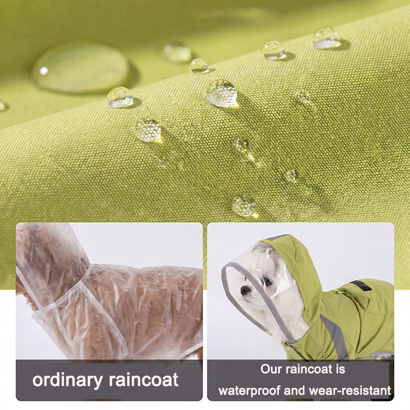 Jas Hujan Anjing Tahan Air Tra - Dog Raincoat ulasan dan harga