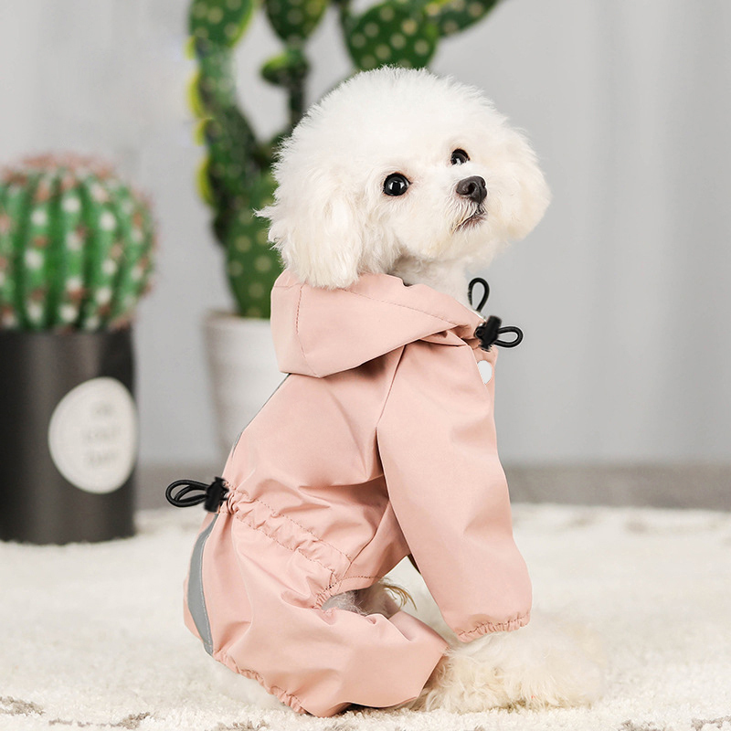 Perlengkapan Hewan Peliharaan  - Dog Raincoat ulasan dan harga
