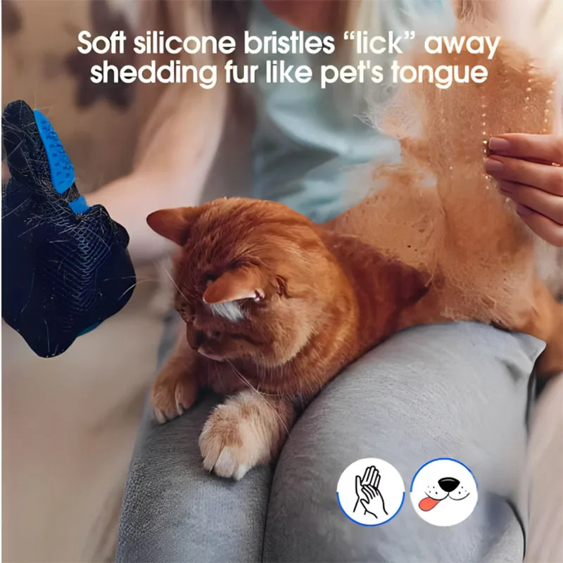 Sarung Tangan Sisir Bulu Hewan - Pet Grooming Glove ulasan dan harga