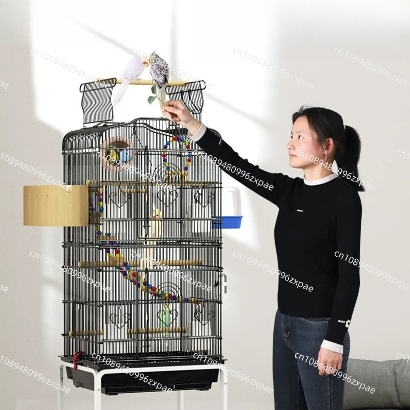 Kandang Burung, Tempat Makan B - Bird Cage Parrot ulasan dan harga