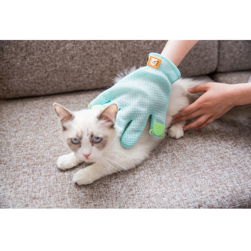 Sarung tangan perawatan hewan  - Pet Grooming Glove ulasan dan harga