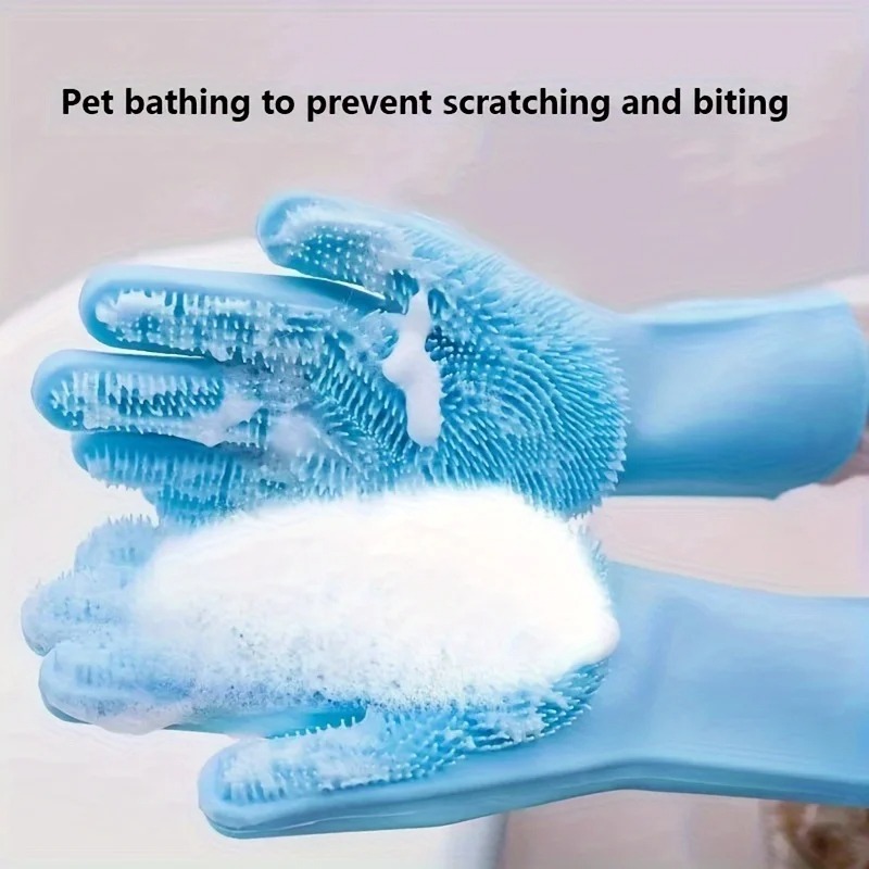 Sarung Tangan Pembersih Perawa - Pet Grooming Glove ulasan dan harga